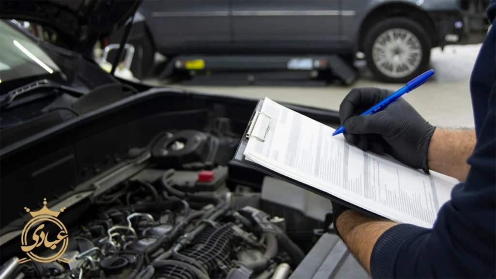 سندیت نمونه فرم کارشناسی خودرو 