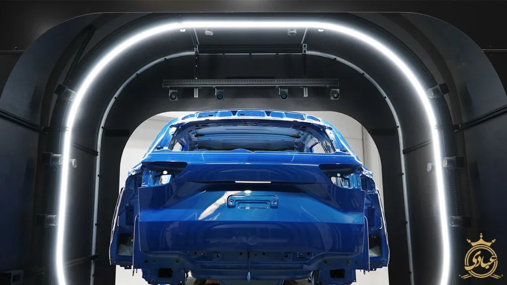 مهم ترین بخش ها در کارشناسی رنگ و بدنه تویوتا