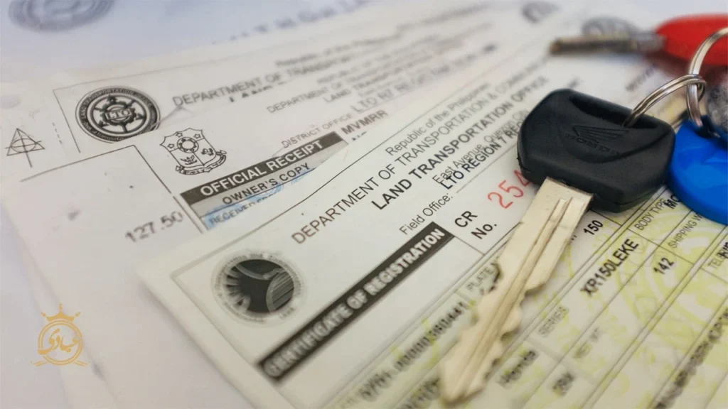 دانلود مبایعه نامه موتور سیکلت