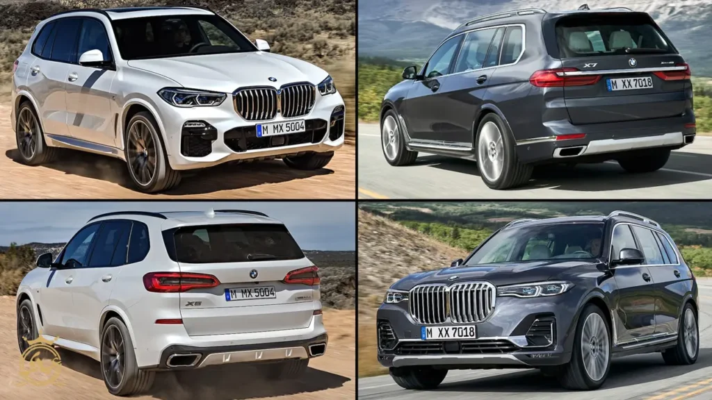 X1: sDrive18i، sDrive20i، xDrive20i
X2: sDrive18i
X3: 25i، 28i، 30i
X4: 28i، 30i
X5: 30i، 35i، 50i
X6: 35i، 50i