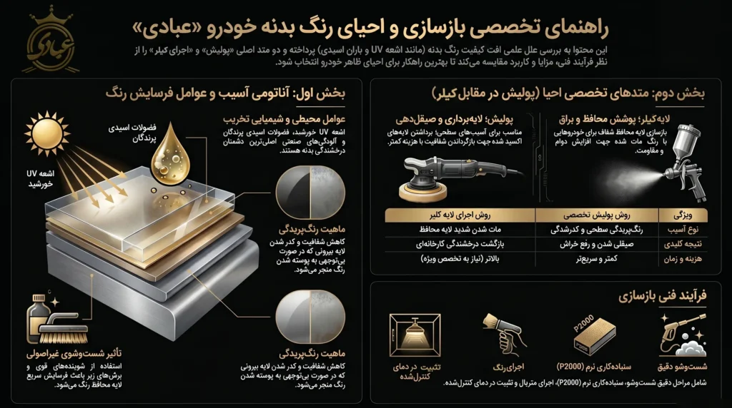 راهنمای احیای رنگ