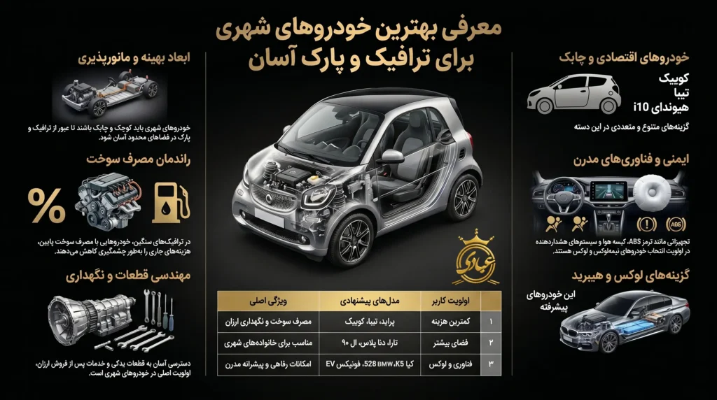 بهترین خودروهای شهری