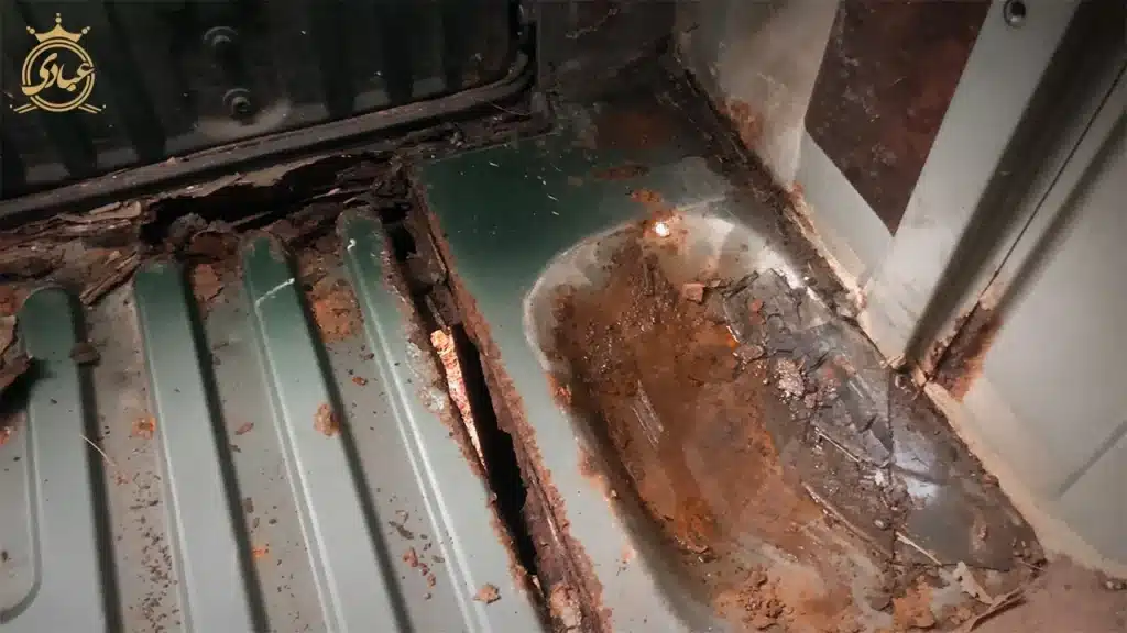 خوردگی کف صندوق ماشین چیست